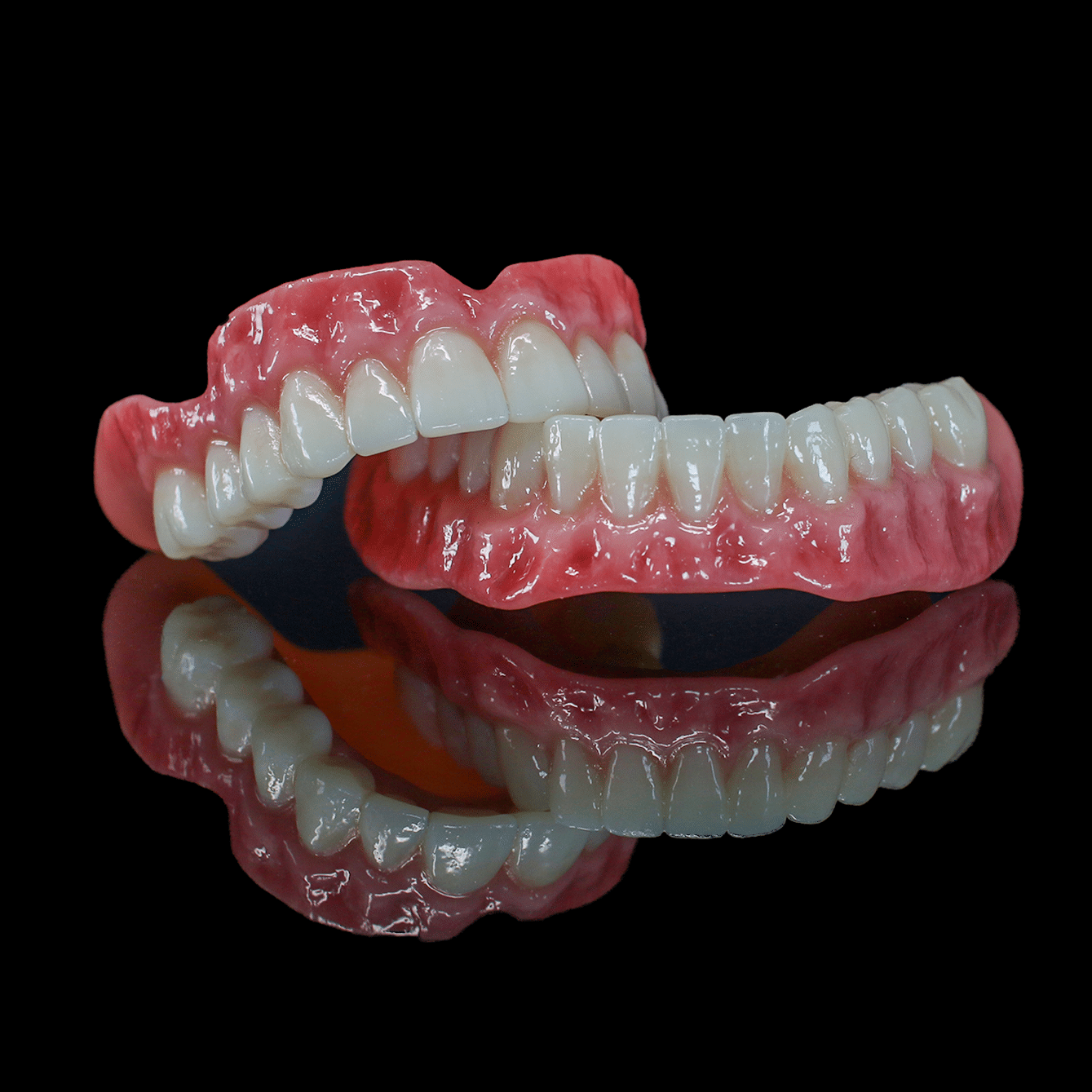 Premium Custom Thickened FaceLift Dentures Set (FDA Registered & ADA Recognized)