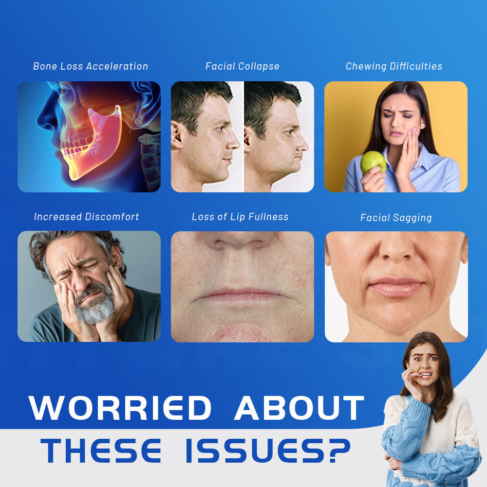 Premium Custom Thickened FaceLift Dentures Set (FDA Registered & ADA Recognized)